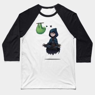 Raven and Beast Boy Baseball T-Shirt